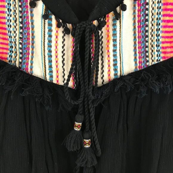 RAHI CALI embroidered fringe crinkle jacket - Picture 6 of 12